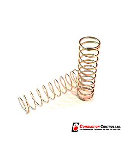 PF Outlet spring 25 - 70 mbr Yellow